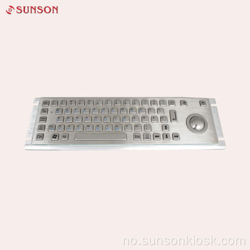 Vandal Metalic Braille tastatur for informasjon Kiosk